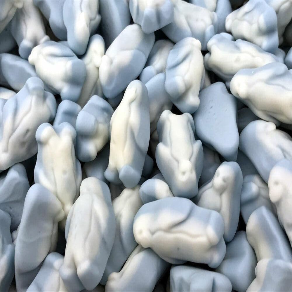 Christmas Pick N Mix Sweets - Reindeer, Christmas Trees, Elves, Penguins, Snowy Mix, SnowFlex (500g, Penguins)