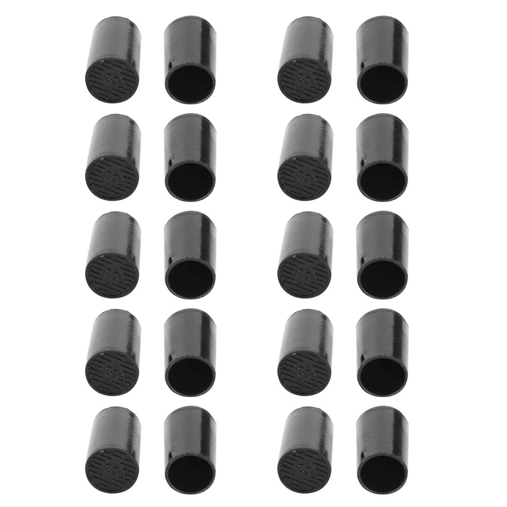10 Pairs High Heel Tip in CPU Polyurethane Shoe Repair Replacement Kits with 10mm Inner Diameter Fit for Most Pump Heels