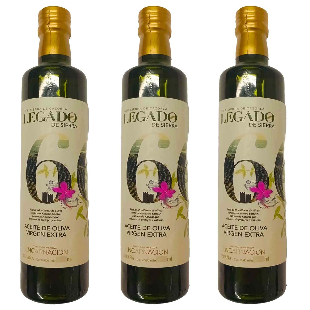 3x 250ml Premium Extra Virgin Olive Oil From 100% Picual Olive Variety With Natural Antioxidants Origin From Sierra De Cazorla, Jaen, Southern Spain -
