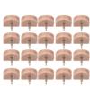 KIMISS Supply of ET Heel Shoes, Wholesale High Heel Shoe Nails, Shoe Material Heel Accessories, Shoe Repair Material, Super Wear-Resistant Heel Nails (613 beige 19 * 20.5) view 2