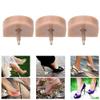 KIMISS Supply of ET Heel Shoes, Wholesale High Heel Shoe Nails, Shoe Material Heel Accessories, Shoe Repair Material, Super Wear-Resistant Heel Nails (613 beige 19 * 20.5) view 3