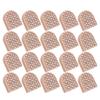 KIMISS Supply of ET Heel Shoes, Wholesale High Heel Shoe Nails, Shoe Material Heel Accessories, Shoe Repair Material, Super Wear-Resistant Heel Nails (613 beige 19 * 20.5) view 4
