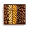 Chocolate & Salted Nuts Gift Box  Luxury Selection of Roasted Cashews, Pecans, Pistachios, Belgian Chocolate Raisins & Cocoa Dusted Almonds | Premium Sharing Gift