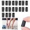 Black Round High Heel Shoes Anti-Wear Silent Protective Cover, Heel Bottom Sticker Soundproof, Shoe Repair Replacement Shoe Nail Sticker Accessories (Inner Diameter 10mm) view 4