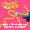 GARDEN GLAZE Rhubarb and Custard Hard Boiled Sweets - Individually Wrapped - Perfect for Sharing, Parties, Christmas (1 kilo bulk bag) view 2