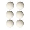 Akozon 6pcs Wool Dryer Balls, Sheep Wool Laundry Balls for Reducing Static and Softening Clothes, Eco-Friendly Fabric Softener, Dryer Balls for Laundry Care (5cm) view 4