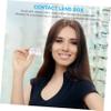 NULYLU Portable Containers Sealing Eye Contacts Case for Halloween Holder Glasses Case for Multiple view 4
