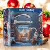 Festive Christmas Mug and Spoon Gift Set  Merry Christmas Design with Holiday Tree and Presents  Ideal for Gifting (Christmas, HK2178B) view 4