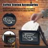 Coffee Filter Storage Container Square Paper Beans Sugar Kitchen Holder view 4
