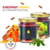 Caravella Fine Food - 4x Italian Chestnut Honey 250g - Immune support, antioxidant, antiseptic - Rich, earthy, and intense, for aged cheese, meat, on toast -liquid, raw, unpasteurized- glass jar view 3