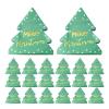 Christmas Tree Napkins, Guest Napkins, Hotel Restaurant Kitchen Napkins view 1