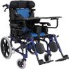PRUTUHEO Adult wheelchair Elderly paralysis high back reclinable folding trolley scooter wheelchair with dining table wheelchair view 1