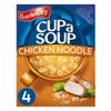 Instant Soup Bundle with Batchelors Cup a Soup Chicken Noodle 94g - 10 Pack | Instant Chicken Noodle Soup, Low In Fat and Sugar, No Artificial Food Colours. view 4