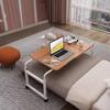 YFWOKSL Bed Desk Over Table,Overbed Table, Over The Bed Desk, Over Bed Table with Wheels Adjustable Height, Rolling Desk for Bed, 8-Level Adjustable, Tiltable Tabletop, Mobile Hospital Table Over Be view 1