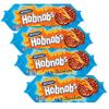 Cookies & Biscuits Bundle with Hobnobs Milk Chocolate Biscuits 431g - 4 Pack | Milk Chocolate Oaty, Nobbly Biscuits, Suitable For Vegetarians. view 1