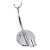 Beaupretty Stable Holder Stand for Shaving Tools Beard Care Supporter with Special Shape Design Portable Bathroom Holder for and Shaving Brush Silver Color for Home and Barbershop Use view 1