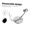 Beaupretty Stable Holder Stand for Shaving Tools Beard Care Supporter with Special Shape Design Portable Bathroom Holder for and Shaving Brush Silver Color for Home and Barbershop Use view 3