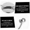 Beaupretty Stable Holder Stand for Shaving Tools Beard Care Supporter with Special Shape Design Portable Bathroom Holder for and Shaving Brush Silver Color for Home and Barbershop Use view 4