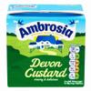 Ambrosia Devon Custard 500g x 1, Instant Ready to Eat Hot or Cold Dairy Dessert, Cake Pudding Topping with Welari Thank You Card | (1pack) view 1