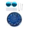 Beavorty Quicksand Contacts Lens Case Portable Plastic Eye Lens Storage Holder for Daily Use view 4