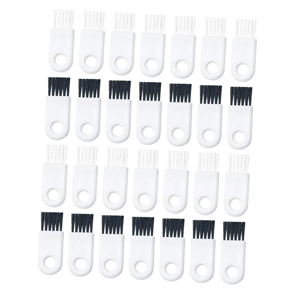 Beavorty 30pcs Electric Cleaning Brush Small Brush for Duster Cleaner for Electric