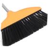 Amosfun Soft Bristle Angle Broom with Metal Handle for Home and Office Floor Sweeping, Plastic Wide Head Broom Suitable for Indoor Cleaning, Hair-resistant Household Sweeping Tool view 3