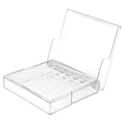 Healvian Light-Proof Hospital Injection Holder 2ml 5pcs Plastic Syringe Storage Box Clinic Case for Emergency Medication Organizers