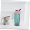 NULYLU Sports Water Bottle Protein Shaker Cup with Ample Volume Innovative Blending System Leakproof Smoothie Tumbler Green Compact Portable Easy to Clean view 4