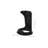 Didiseaon Shaving Brush Holder Stand Organizer Lightweight Compact Beard Brush Base for Easy Travel Sturdy Plastic Frame Stable Base Suitable for Home and Salon Storage view 2