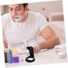 Didiseaon Shaving Brush Holder Stand Organizer Lightweight Compact Beard Brush Base for Easy Travel Sturdy Plastic Frame Stable Base Suitable for Home and Salon Storage view 3