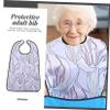 Healeved Reusable Waterproof Bib for Adults Protective Meal Bib Eating Apron with Clothing Protection the Elderly and Disabled Senior Clothing Protector view 4