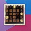 Choc on Choc - Don't Be a D*ck Chocolate Message Box - Fun Belgian Chocolate Gift - 25 Handmade Pieces, 250g view 2