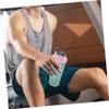 Kisangel Protein Shaker Bottle Green with Leak-proof Lid and Mixing Ball, Sports Water Bottle for Gym Workouts and Protein Powder Shakes view 4