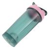 BESPORTBLE Protein Shaker Bottle with Wire Whisk and Pill Tray for Smooth Mixing Green 600ml Leak-proof Gym Water Bottle for Pre-workout and Post-workout view 1
