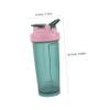 MOBUTOFU Protein Powder Shaker Cup Portable Fitness for Shakes and Sports Water Cup Whisk Mixer Ball for Gym Travel view 2