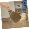 MOLUCKFU Desk Cleaning Broom Short Handle Hand-made Desktop Dust Brush for Kitchen and Home, Large Size 3pcs Set with Natural Grass Bristles view 2