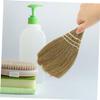 MOLUCKFU Desk Cleaning Broom Short Handle Hand-made Desktop Dust Brush for Kitchen and Home, Large Size 3pcs Set with Natural Grass Bristles view 3