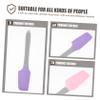 AUTSUPPL 4pcs Multi-color Silicone Wax Spatulas Handheld Wax Applicators for Hand and Foot Care Hair Removal Waxing Tool Set view 4