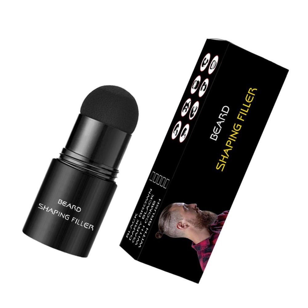 Beard Shaping Concealer Brush Style Artificial Fiber Plastic