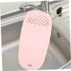 MOBUTOFU Small Washboard for Laundry Bathroom Accessories Plastic Mini Washboard Hand Washer Soap Holder for Clothes Cleaning Indoor Use view 4
