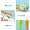 AUTSUPPL 4pcs Cartoon Boy Girl Toothbrush Soft Bristle Boy Girl Toothbrush Gentle Cleaning Compact Design for Home and Travel Oral Care Daily Use view 4