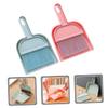 Garneck 2 Set Mini Broom and Dustpan Set with Detachable Design Portable Small Dustpan for Indoor Use Made of Sturdy Pp Material Desktop Mini Broom for Quick Table Cleaning view 4