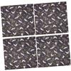 VOSAREA 4pcs Box Japanese Wrapping Cloth for Bento Box Printed Design Packaging view 1