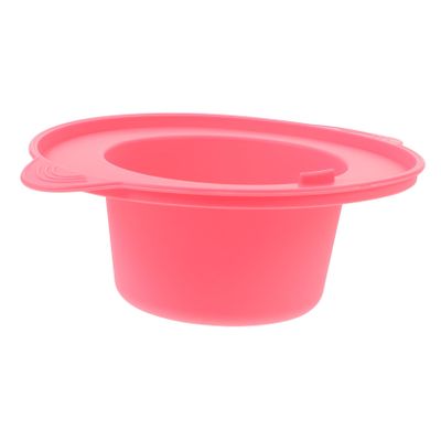 AUTSUPPL Silicone Wax Warmer Liner 400ml Silicone Pot Wax Heating Liner Melt Warmer Suitable for Beauty Salon and Personal Use Pink