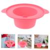 AUTSUPPL Silicone Wax Warmer Liner 400ml Silicone Pot Wax Heating Liner Melt Warmer Suitable for Beauty Salon and Personal Use Pink view 3