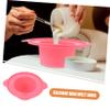 AUTSUPPL Silicone Wax Warmer Liner 400ml Silicone Pot Wax Heating Liner Melt Warmer Suitable for Beauty Salon and Personal Use Pink view 4