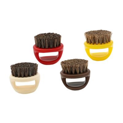 Healeved 4pcs Men Beard Brush Beard Combs for Men Texture Comb Grooming Brush Portable Styling Tool Random Color