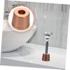 Beaupretty Bathroom Holder Aluminum Holding Base Stand for Shower Portable Holder Storage Base view 2