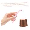 Beaupretty Bathroom Holder Aluminum Holding Base Stand for Shower Portable Holder Storage Base view 3