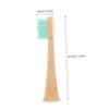 Beavorty 4pcs Bamboo Electric Toothbrush Heads Replacement Brush Heads for Series and Gentle Cleaning for Oral Hygiene view 2